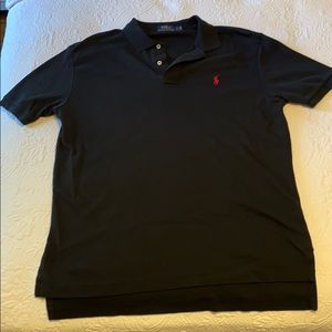 Men’s polo, black